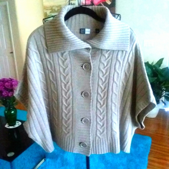 Saks Fifth Avenue Sweaters - Saks Fifth Avenue Cashmere Angora Blend Sweater